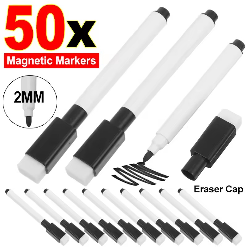 Whiteboard Marker Set - Rotulador de pizarra blanca, marcadores de