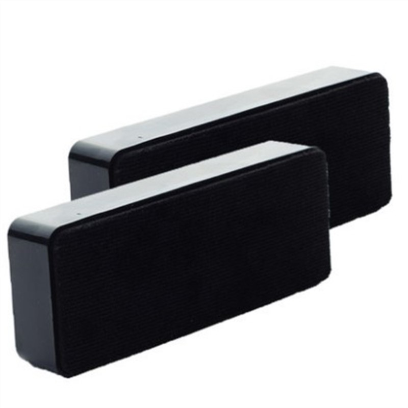 Whiteboard Marker Set - Borrador suave de fijación magnética negra,