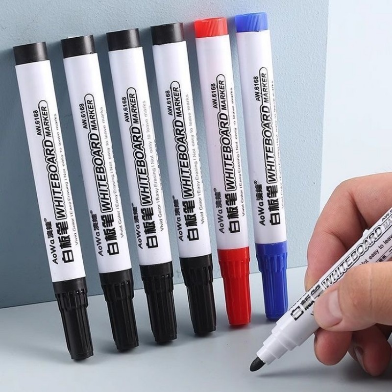 Whiteboard Marker Set - Bolígrafo de pizarra borrable negro de