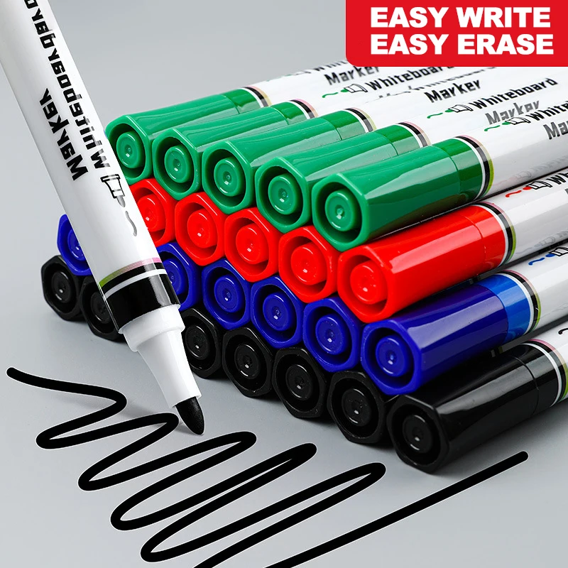 Whiteboard Marker Set - Rotulador de pizarra blanca de borrado