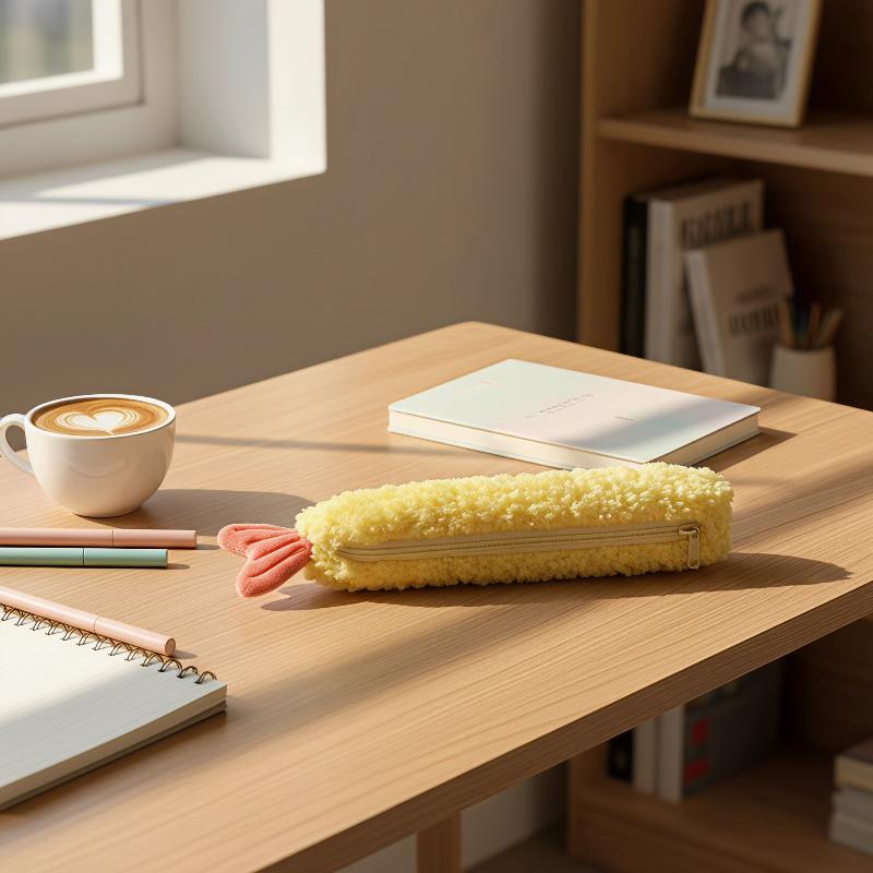 Ideal Stationery & Office Supply - Estuche de Lápices de Peluche con
