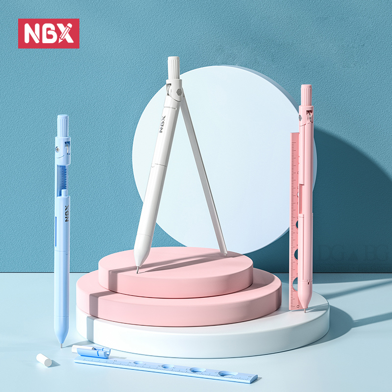 Compass Geometry Set - NBX-Juego de herramientas de dibujo escolar