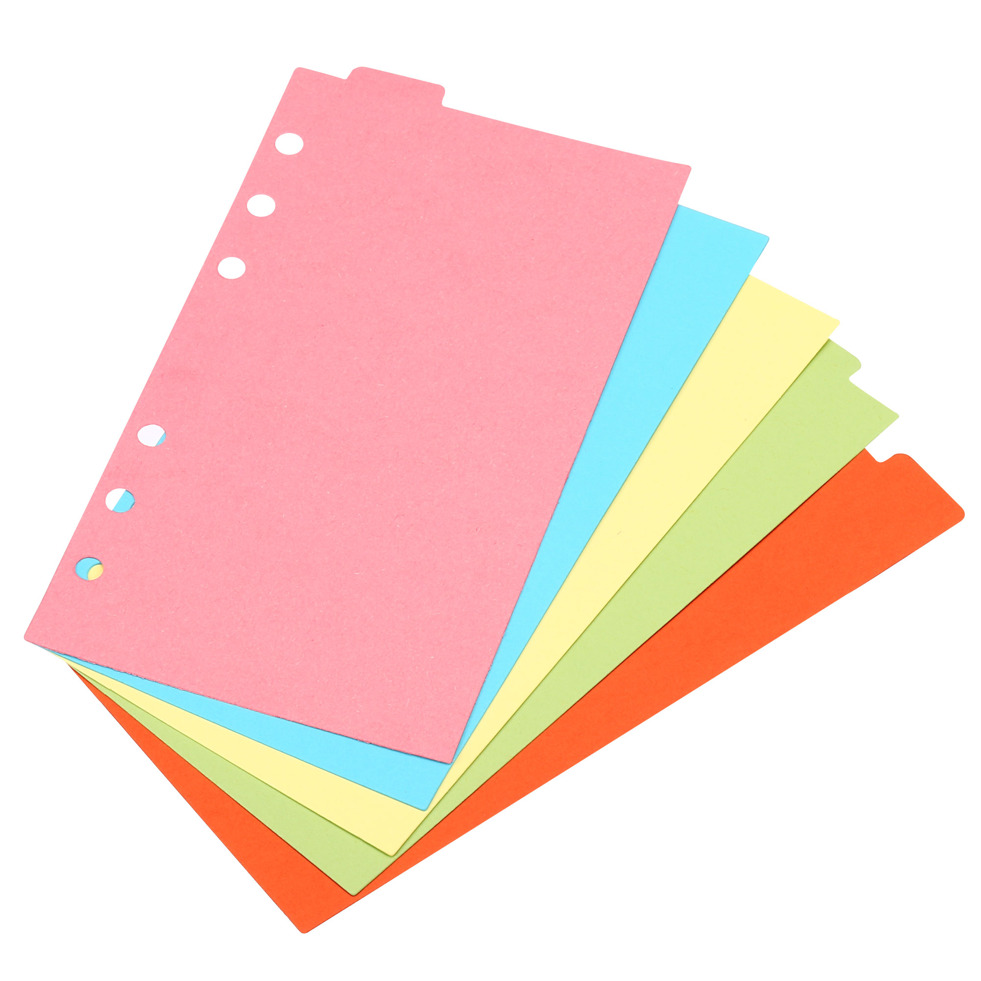 Index Tab Divider - Separadores de índice de carpeta A6,