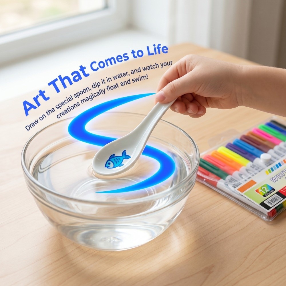 12 Marcadores Flotantes de Agu - Whiteboard Marker Set reseña y precio