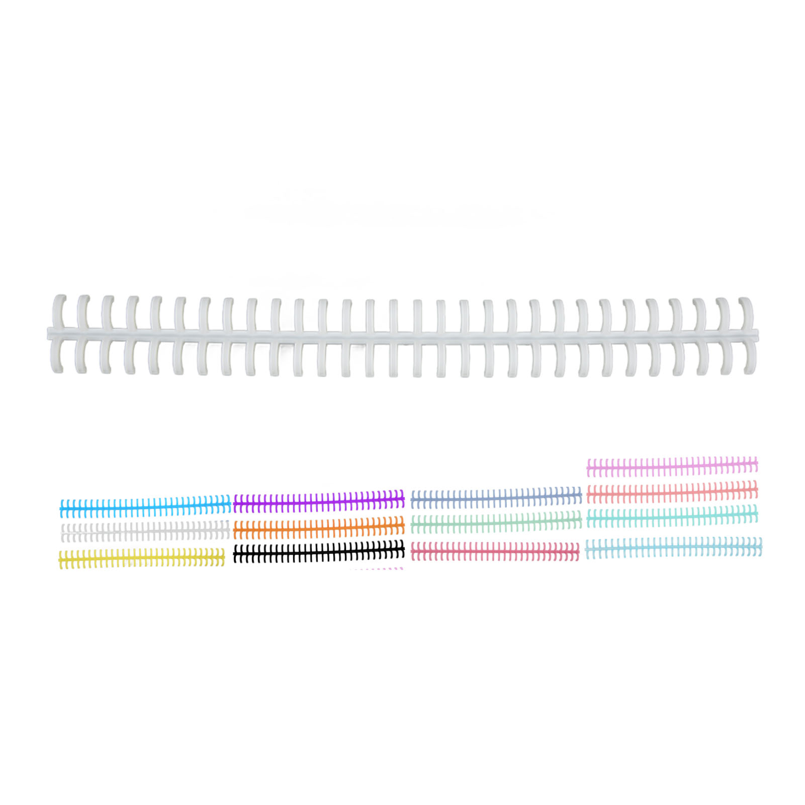 10 piezas de espirales de encu - Binding Comb Plastic reseña y precio