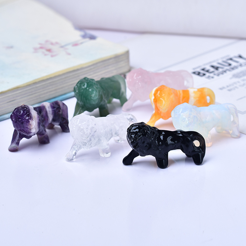 León de obsidiana de cristal N - Lion Stationery & Office Supply(Kunshan)Co.Ltd reseña y precio