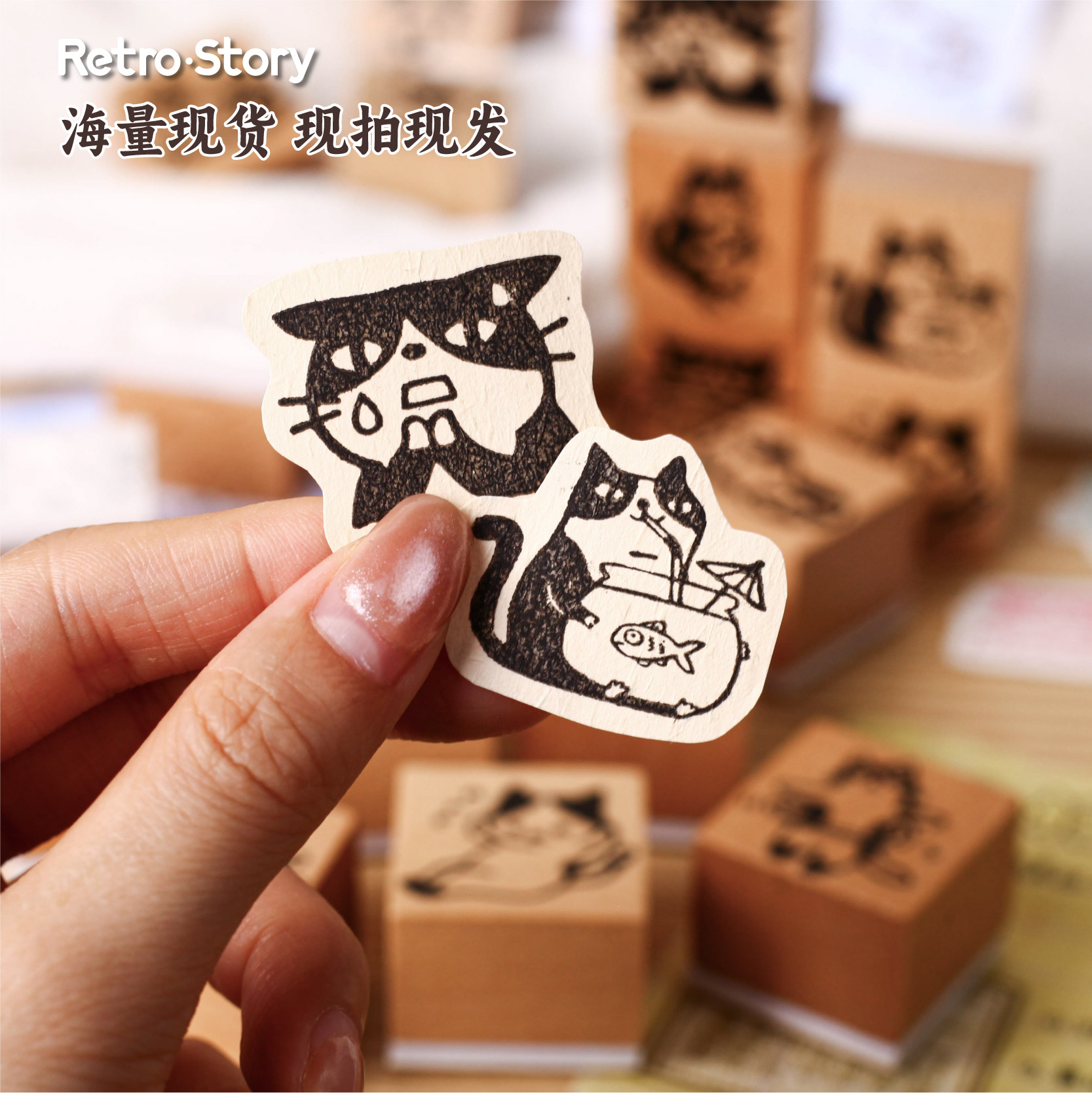 Lindos Sellos de Madera con Al - Ideal Stationery & Office Supply reseña y precio