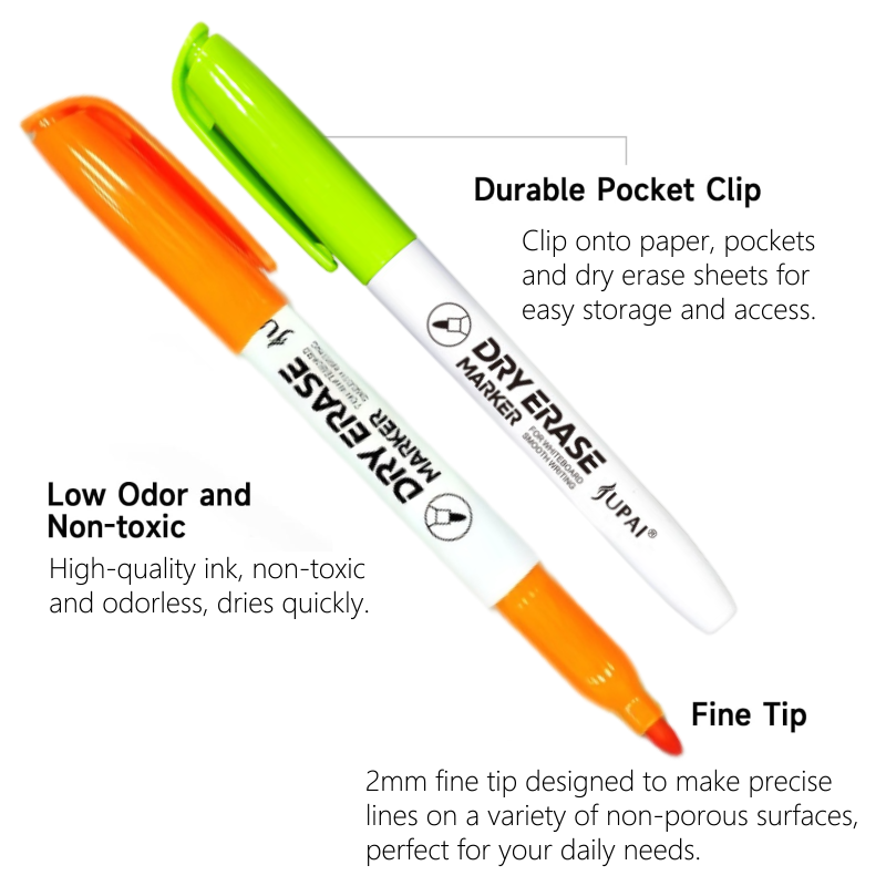 Juego de marcadores para pizar - Whiteboard Marker Set reseña y precio