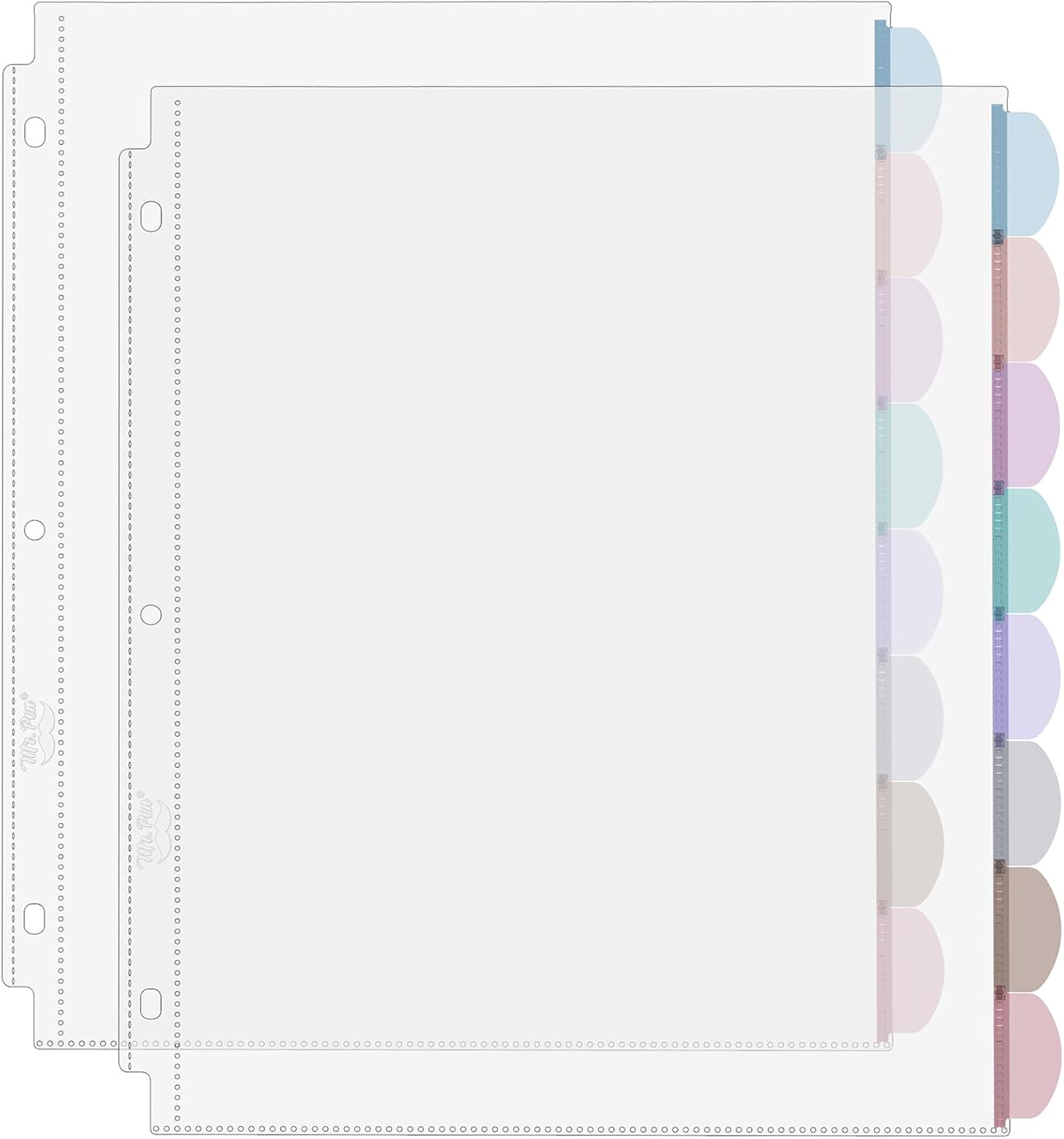 Protectores de Hojas Transpare - Index Tab Divider reseña y precio
