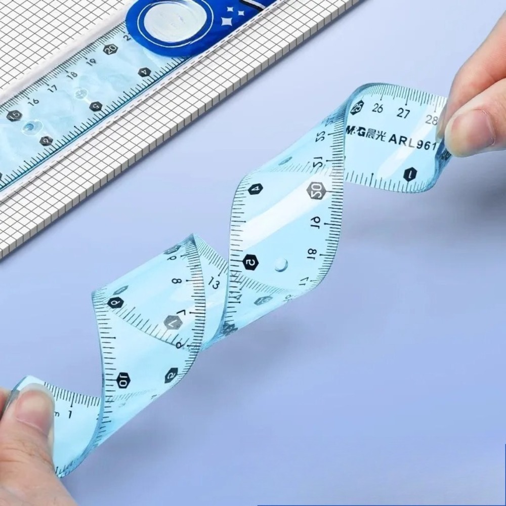 Regla transparente suave de 1/ - Ruler Set Transparent reseña y precio