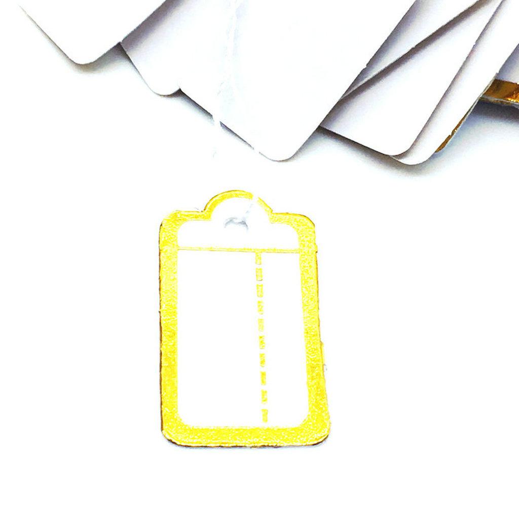 Etiquetas de Precio con Cordón - Stationery Warehouse reseña y precio