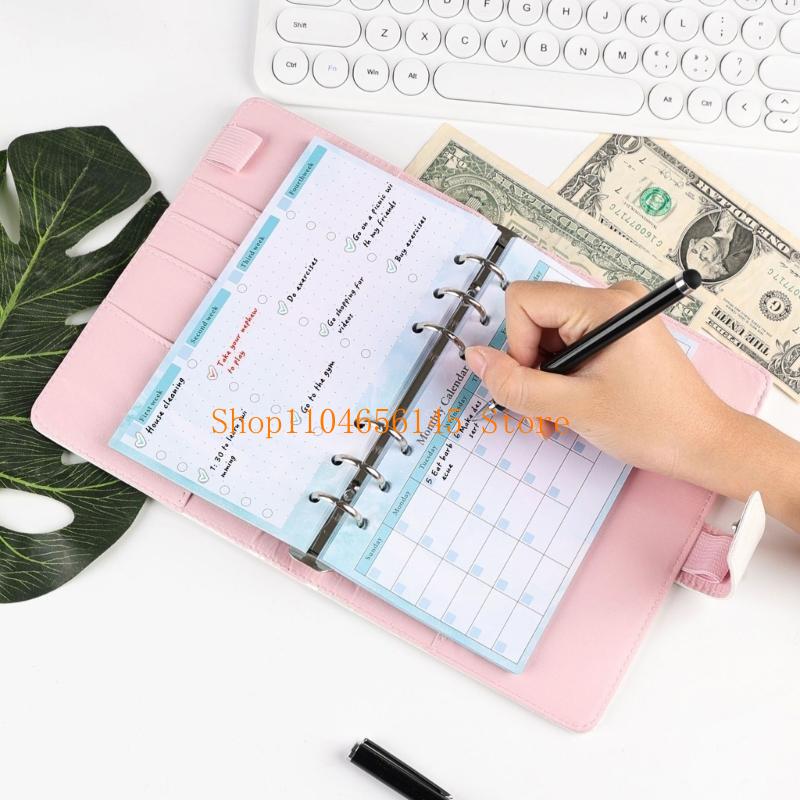 Hoja forrada de papel de repue - Planner Weekly Budget reseña y precio