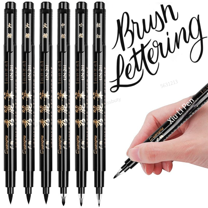 4 unids/set pluma de caligrafí - Copic Marker Sketch reseña y precio