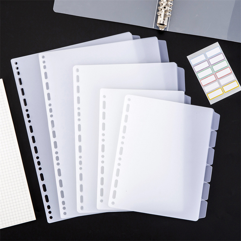 Separadores de carpetas A4 A5  - Index Tab Divider reseña y precio