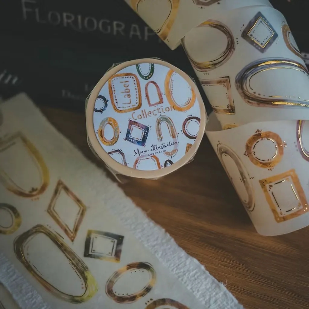 Meow colección de etiquetas Vi - Washi Tape Set reseña y precio